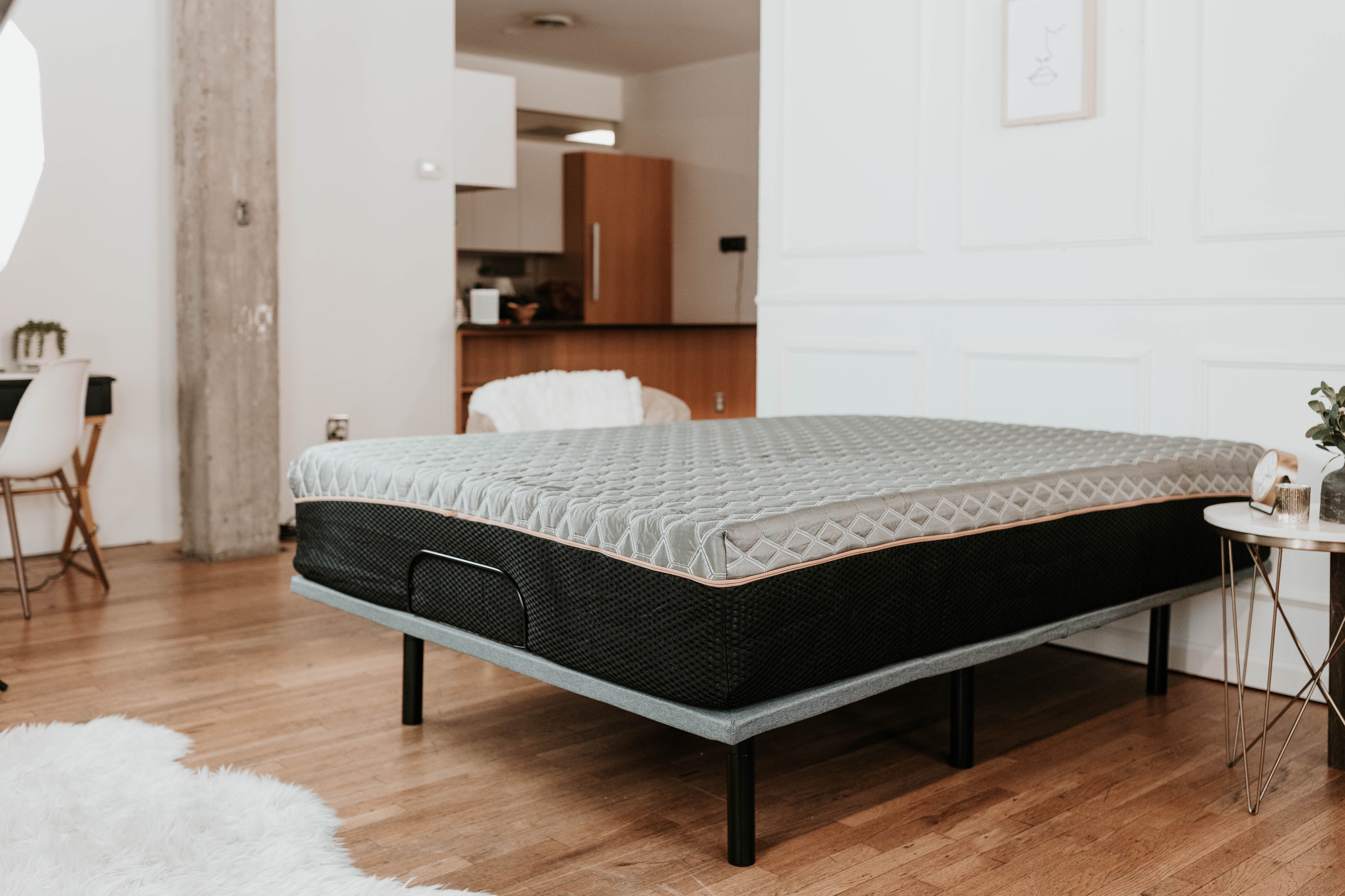copper Infused Hybrid 12 In Soft Memory Foam Twin XL Mattress(D0102H5L558)