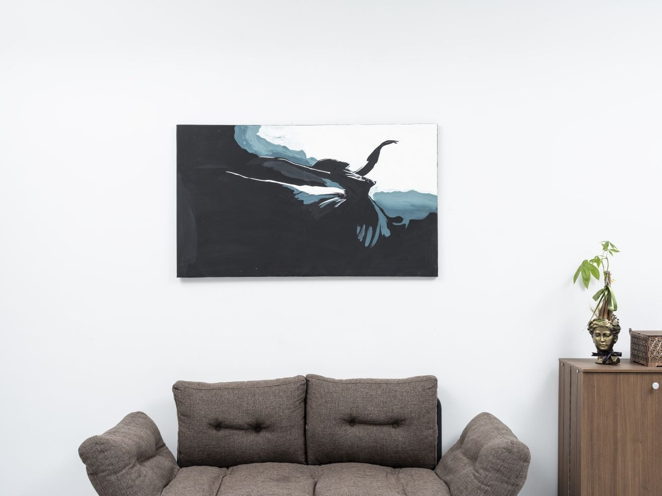 Wandela Wall canvas Paintings 47 x 27(D0102H5L74J)