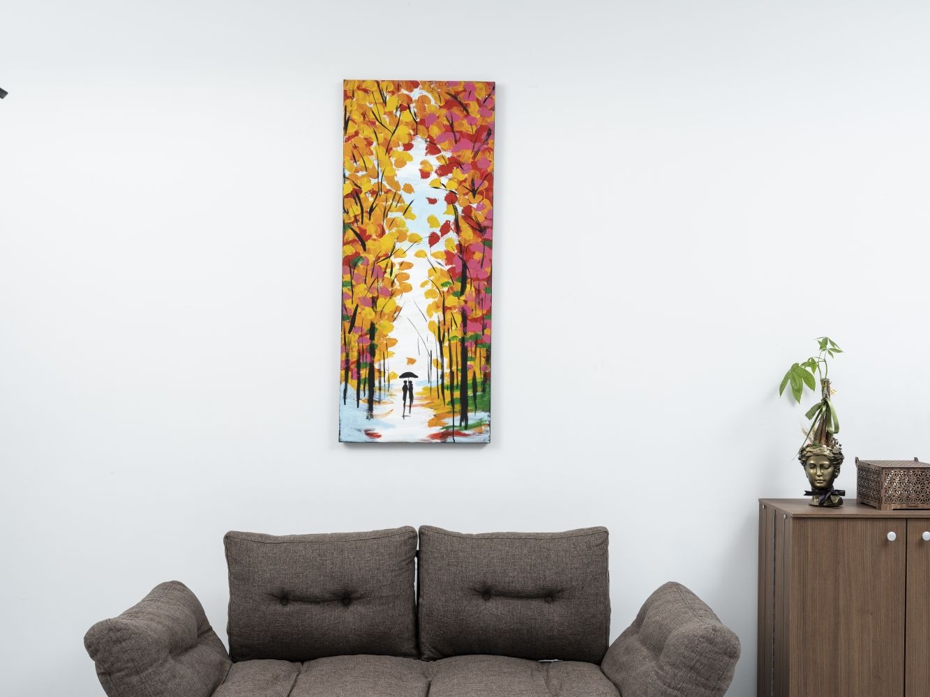 Wandela Wall canvas Paintings 47 x 19(D0102H5L7HP)