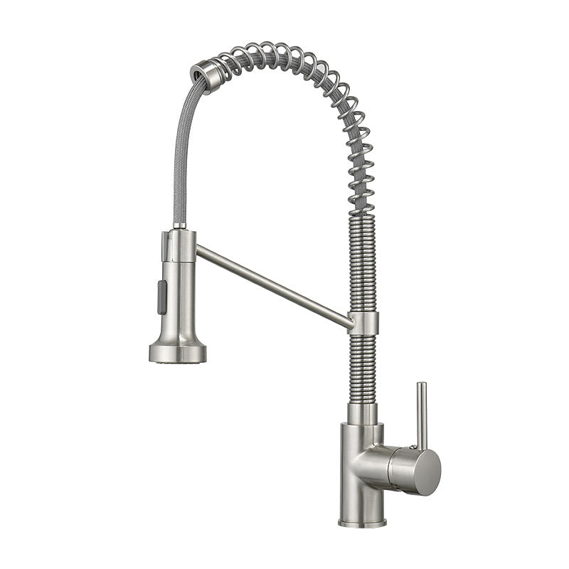New Single Handle Pull-Out Sprayer Kitchen Faucet(D0102H5QUIT)