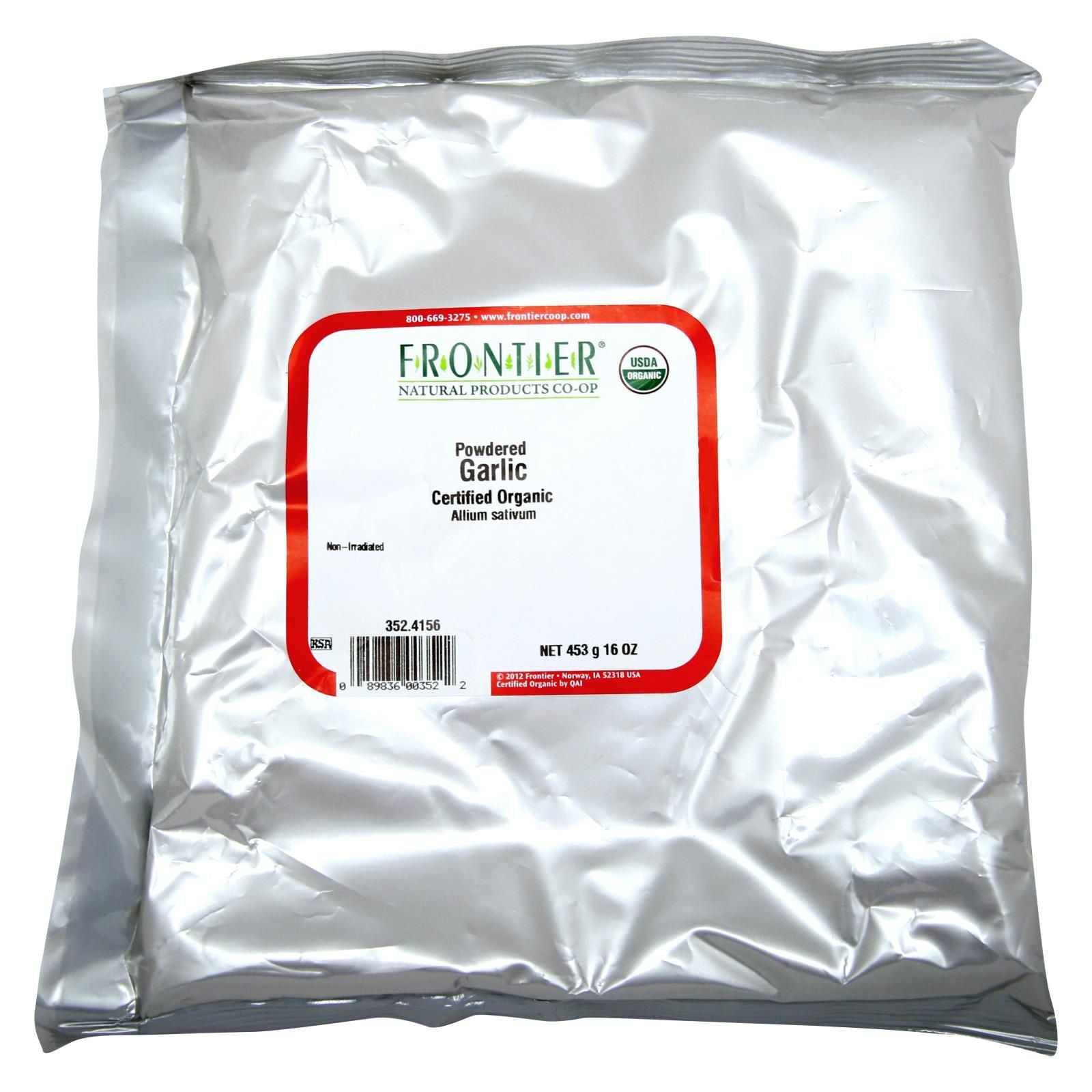 Frontier Herb garlic - Organic - Powder - Bulk - 1 Lb(D0102H5WZ7P)