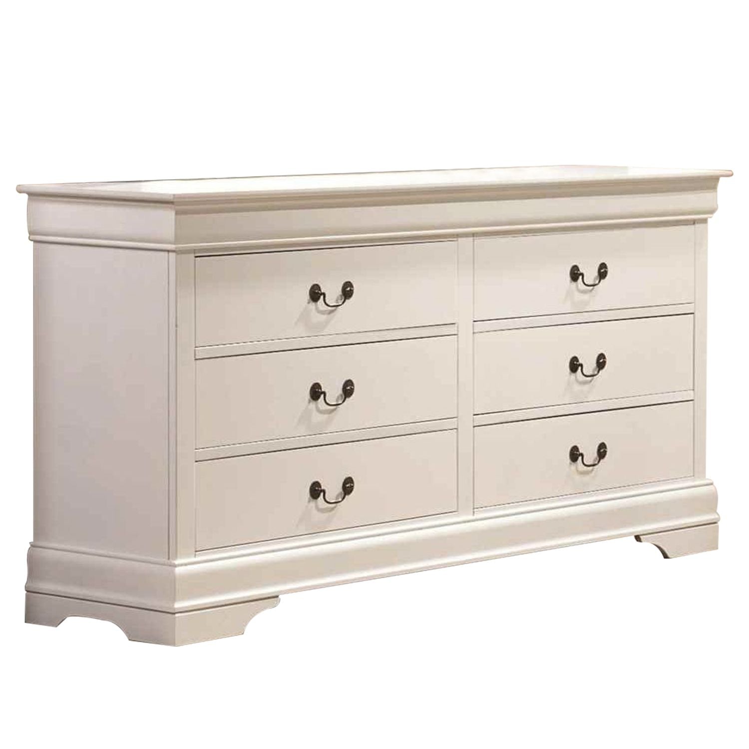 Luscious Traditional Dresser In Wood, White(D0102H71FY8)