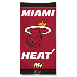 Miami Heat Towel 30X60 Beach Style Special Order(D0102H75Kbu.)