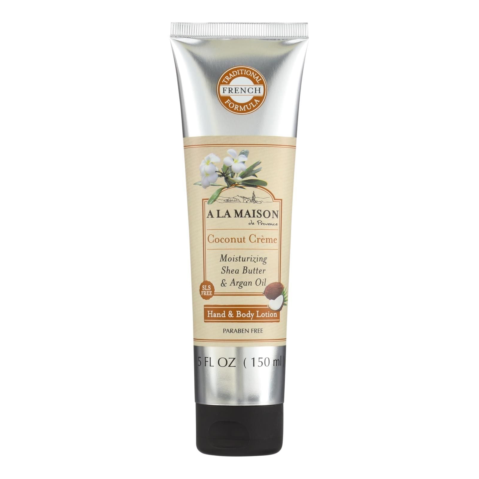 A La Maison - Hand and Body Lotion - Coconut Creme - 5 fl oz(D0102H77NA7.)