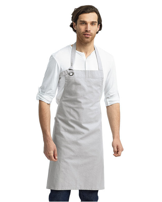 Unisex Calibre Heavy Cotton Canvas Bib Apron - Black - Os(D0102H7Dgzt)