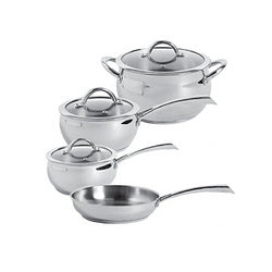 Oster Derrick 7 Piece Stainless Steel Cookware Set(D0102H7UHPG.)