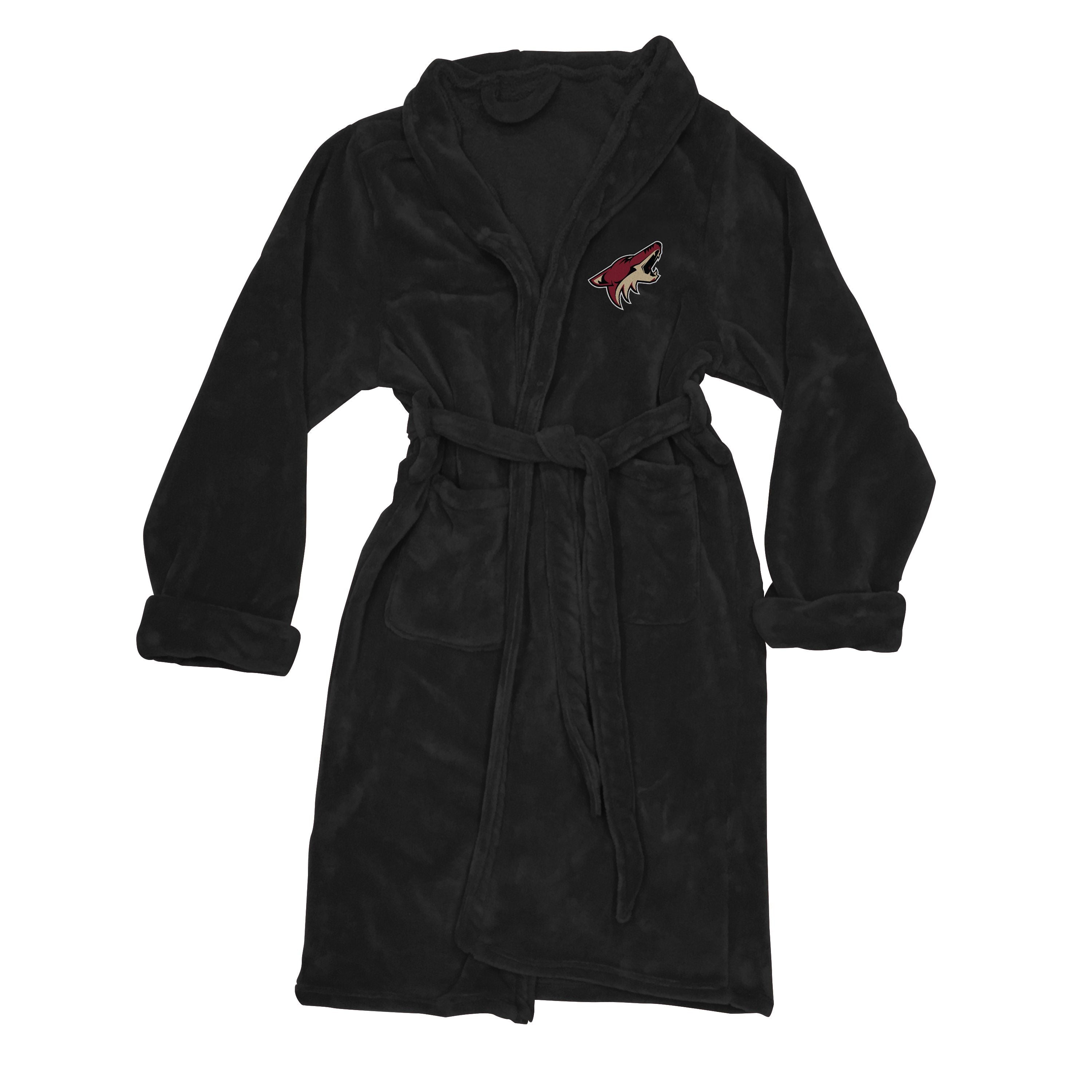 Coyotes Official Nhl Mens Lxl Silk Touch Bath Robe 26 X 47(D0102H94Fsg)