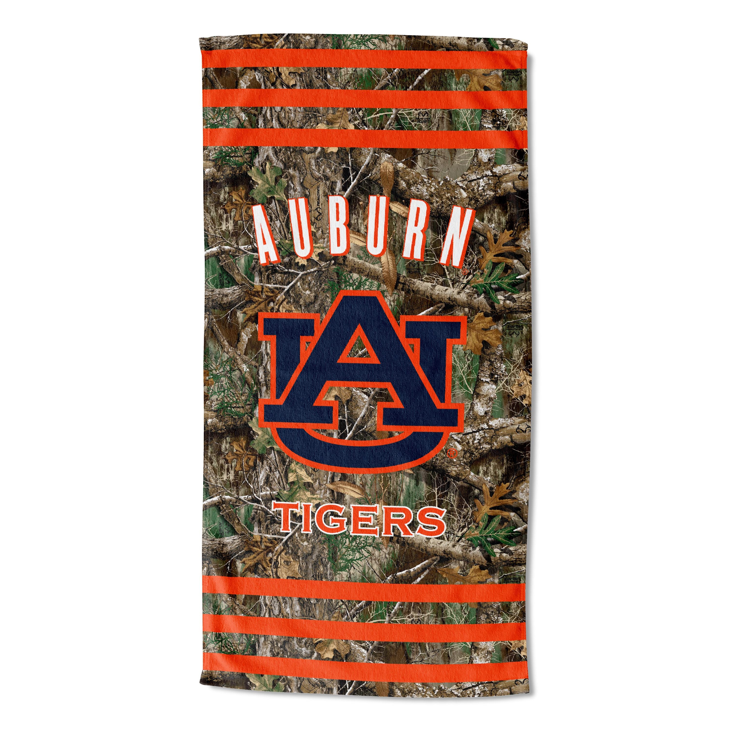 Auburn Penn State Real Tree Stripes Beach Towel(D0102H94Juw)