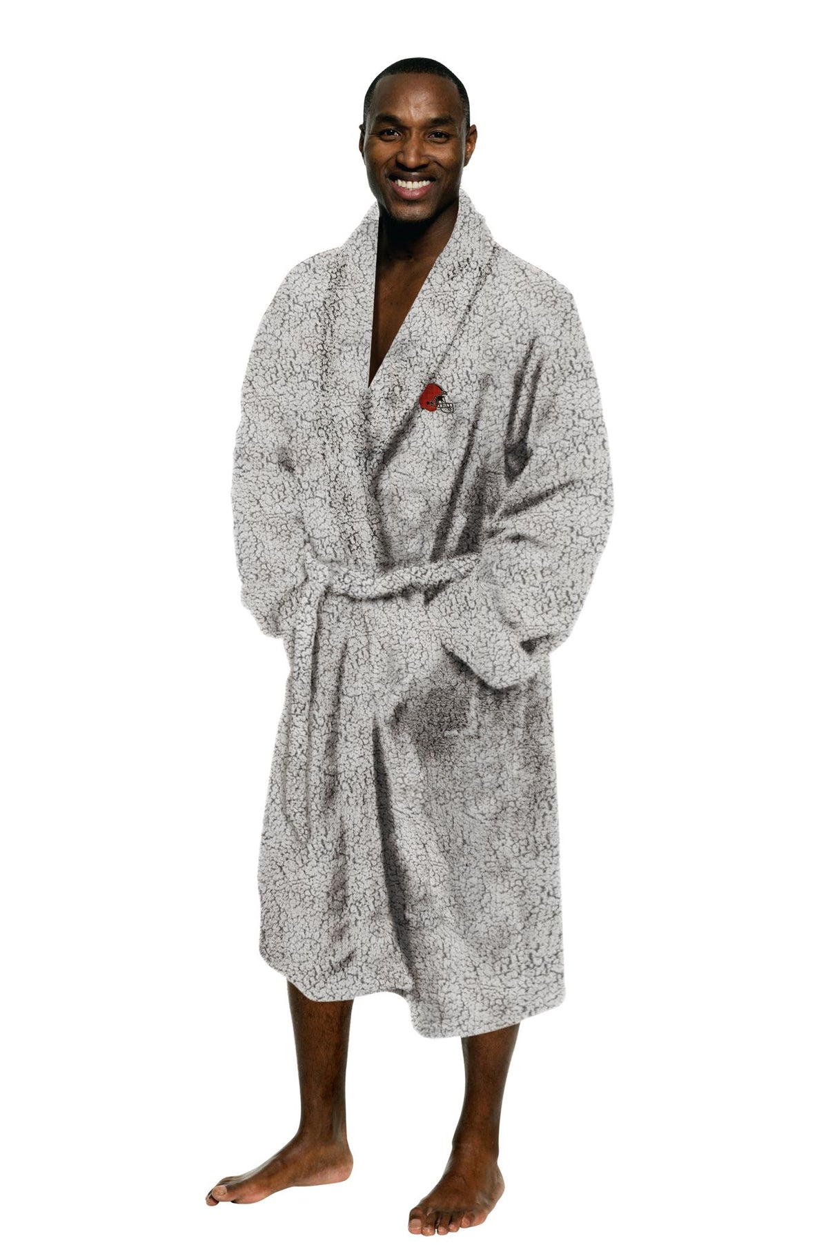 Browns Official Nfl Sherpa Bath Robe 26 X 47(D0102H94K0G)