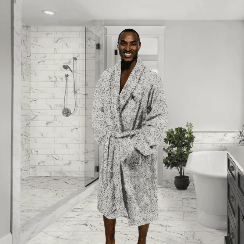 Cowboys Official Nfl Sherpa Bath Robe 26 X 47(D0102H94Ksv)