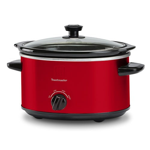 4qt Slow Cooker w/ Removable Insert Red(D0102HAPMCA.)
