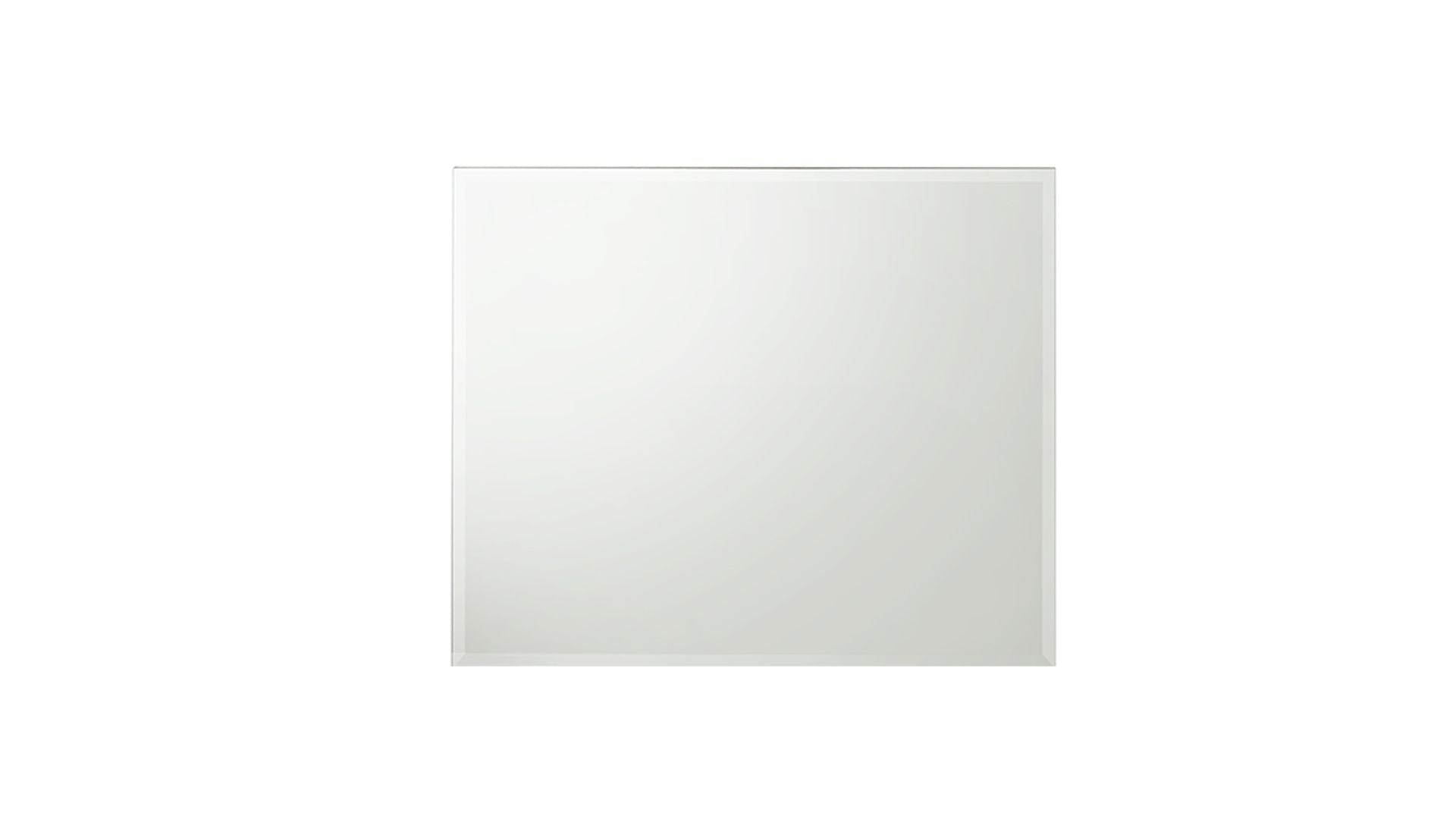 Olivia Contemporary Style Mirror Made with Wood in White
