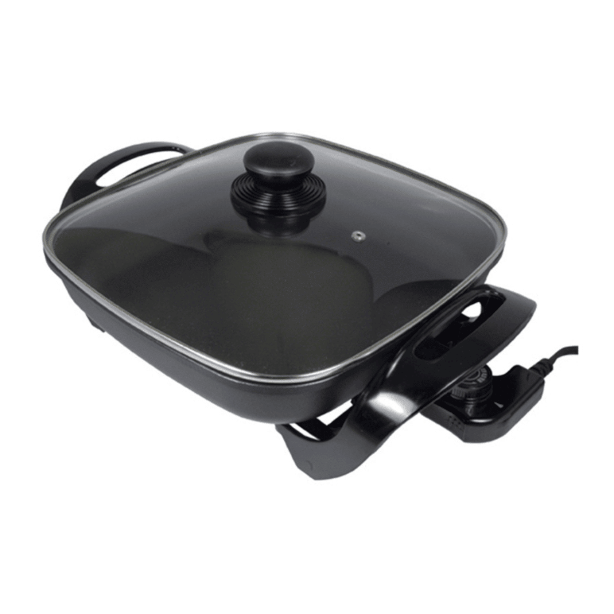 Better Chef 12 Non-Stick Electric Skillet with Glass Lid
