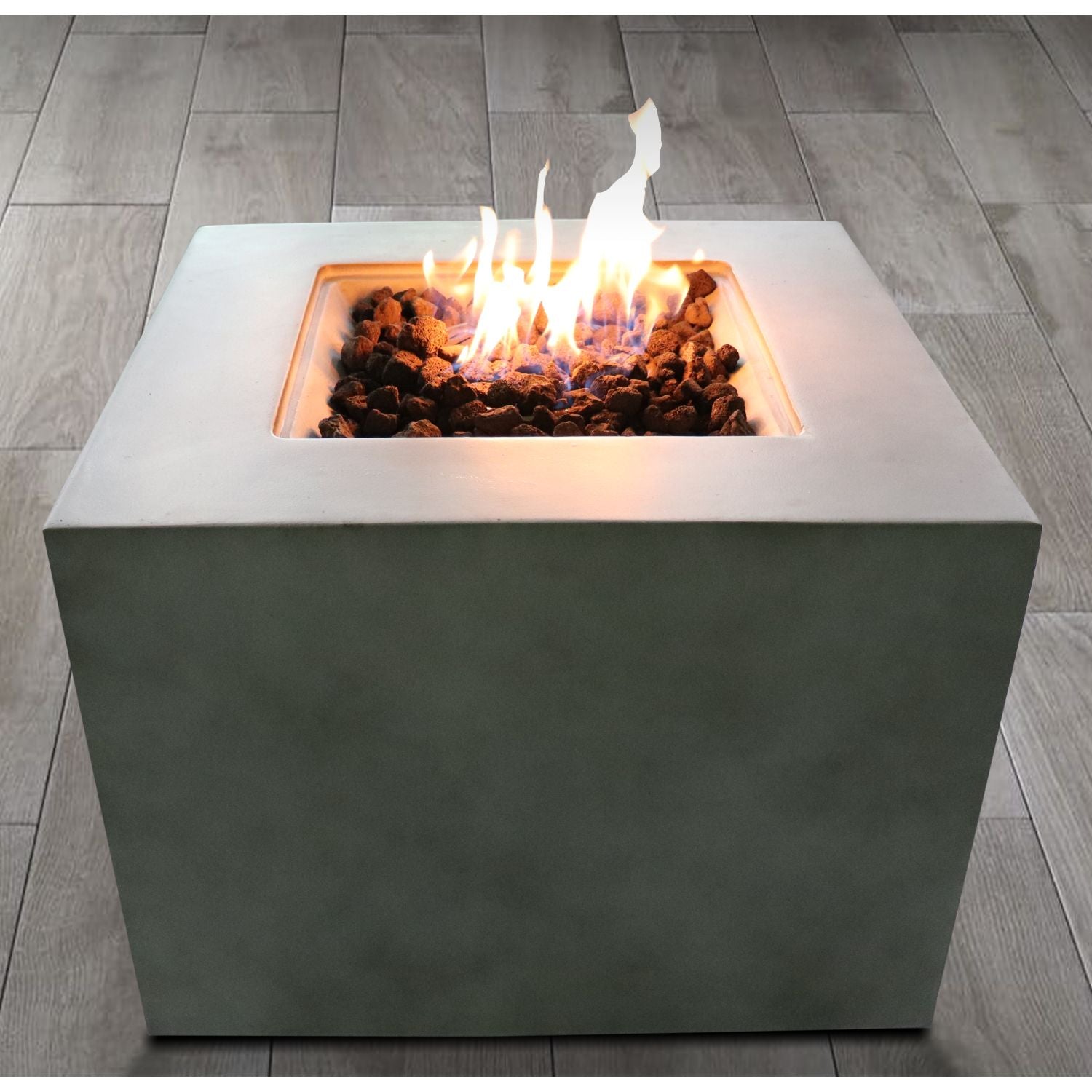 24 H x 30 W Concrete Outdoor Fire pit
