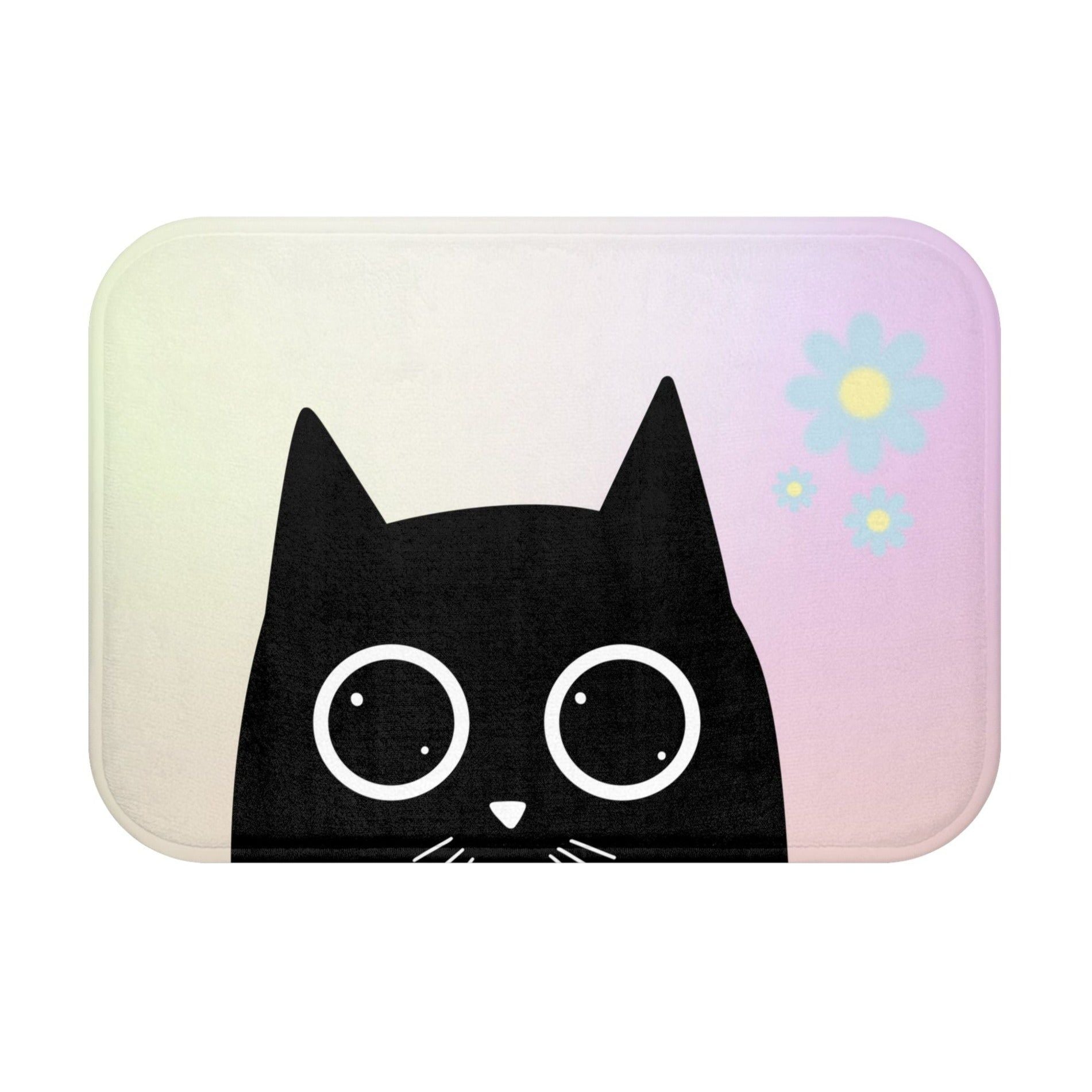 Adorable cat Anime Bath Mat(D0102HgALYW)