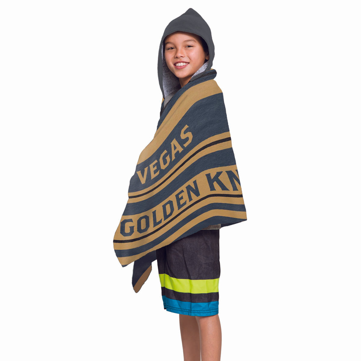 Nhl 606 Golden Knights - Juvy Hooded Towel, 22X51(D0102Hgje5G)