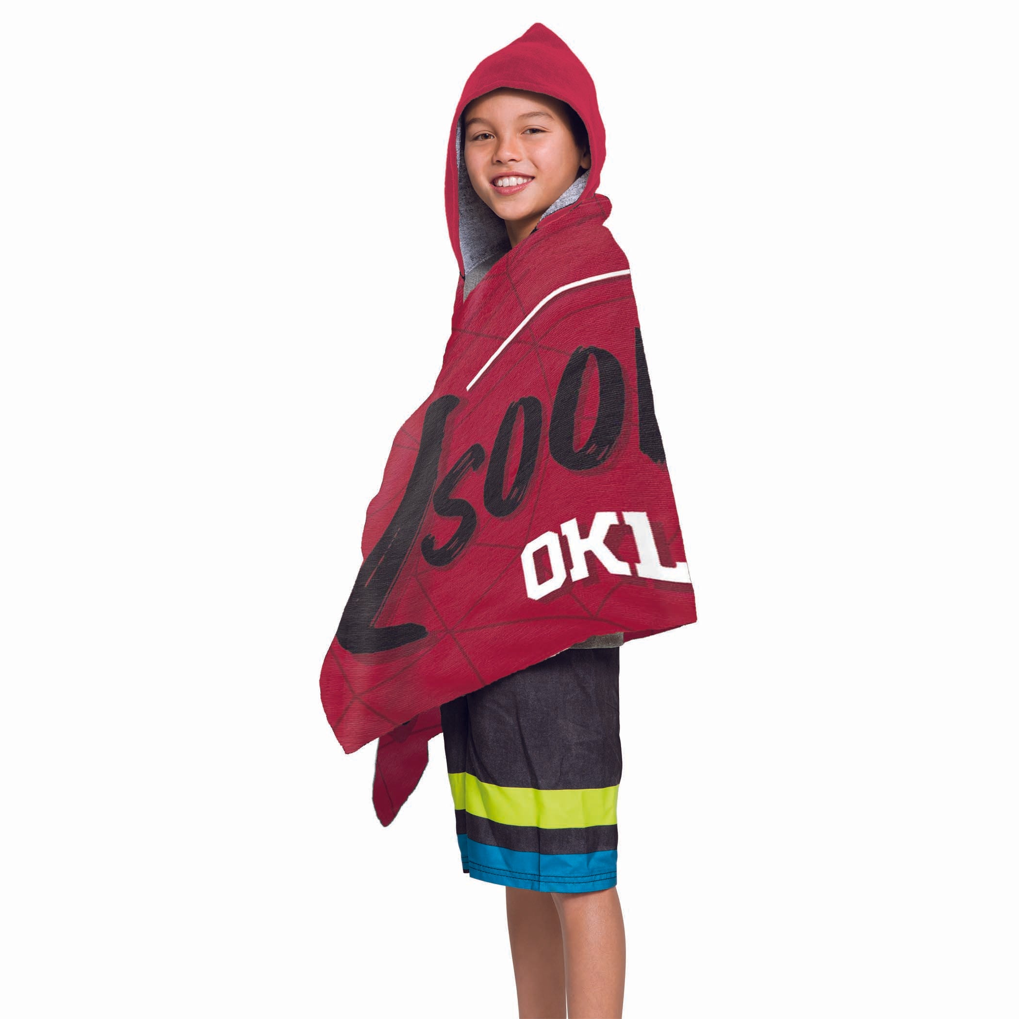 Col 606 Oklahoma - Juvy Hooded Towel, 22X51(D0102Hgje9G)