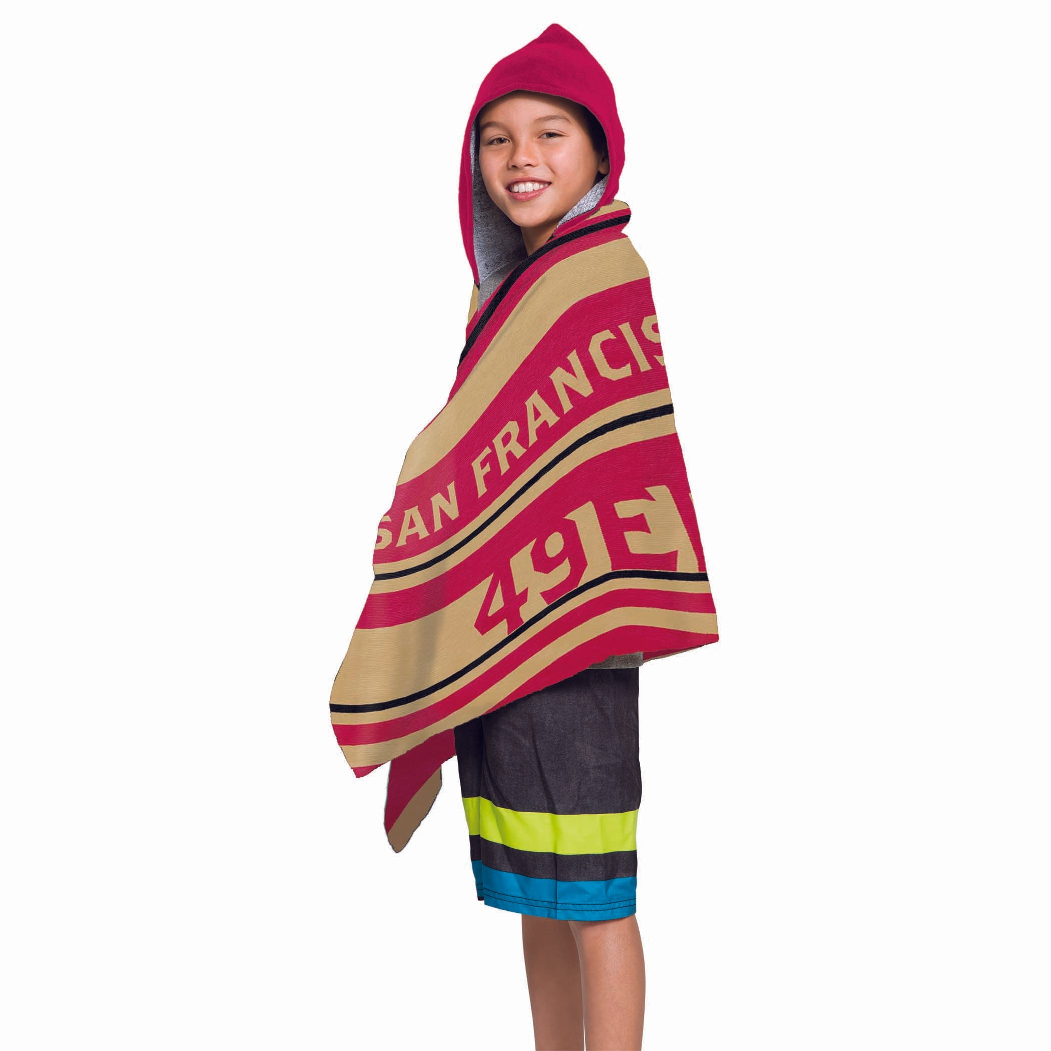 Nfl 606 49Ers - Juvy Hooded Towel, 22X51(D0102Hgje9Y)