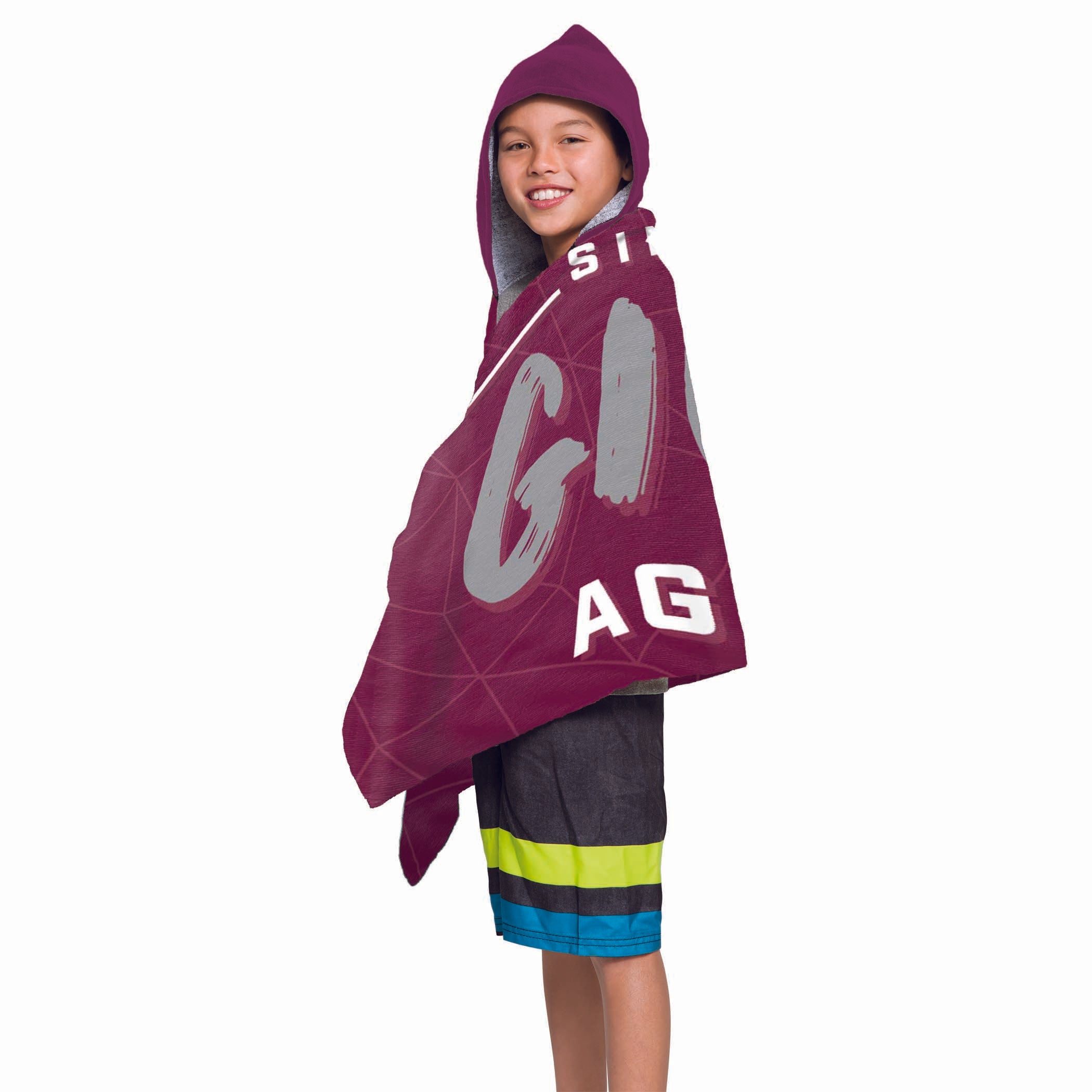 Col 606 Texas A&M - Juvy Hooded Towel, 22X51(D0102Hgjegw)