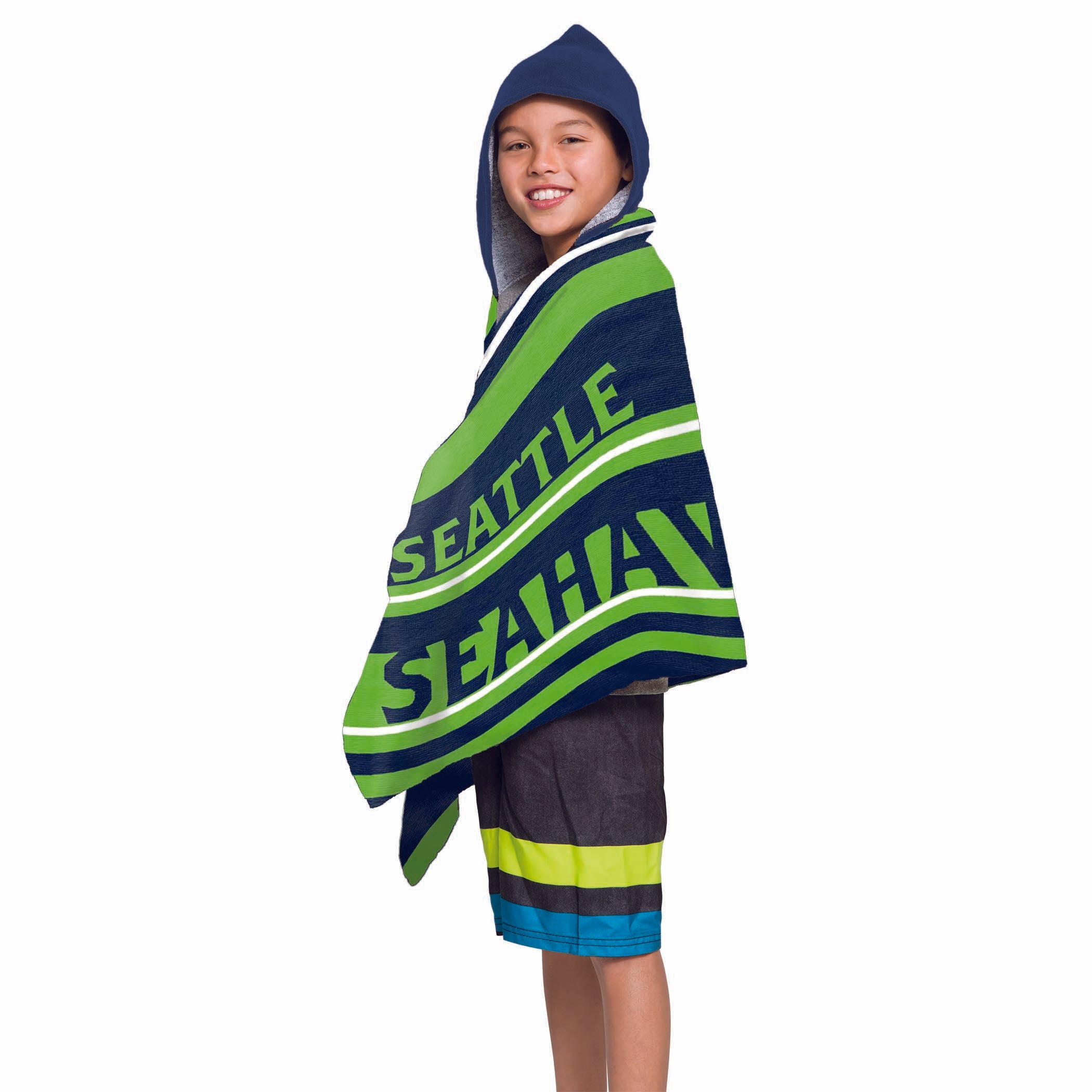 Nfl 606 Seahawks - Juvy Hooded Towel, 22X51(D0102Hgjeqg)
