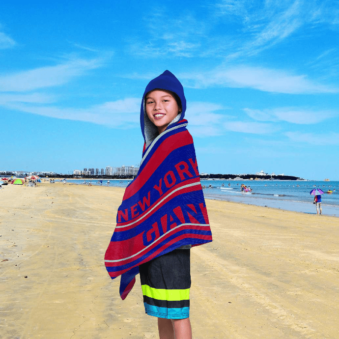 Nfl 606 Ny Giants - Juvy Hooded Towel, 22X51(D0102Hgjex7)
