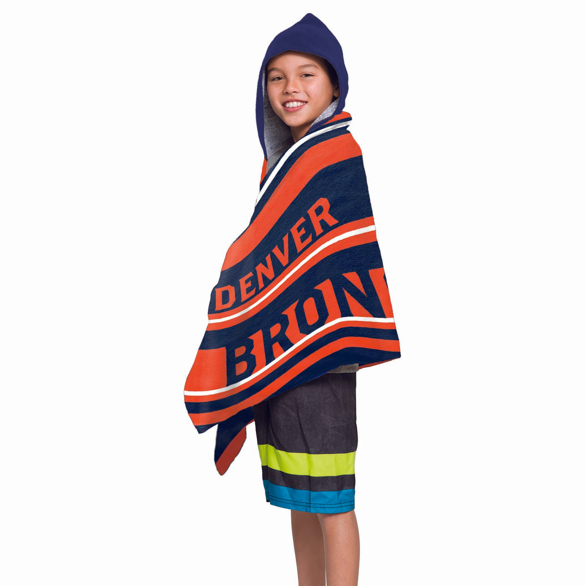 Nfl 606 Broncos - Juvy Hooded Towel, 22X51(D0102Hgjexu)