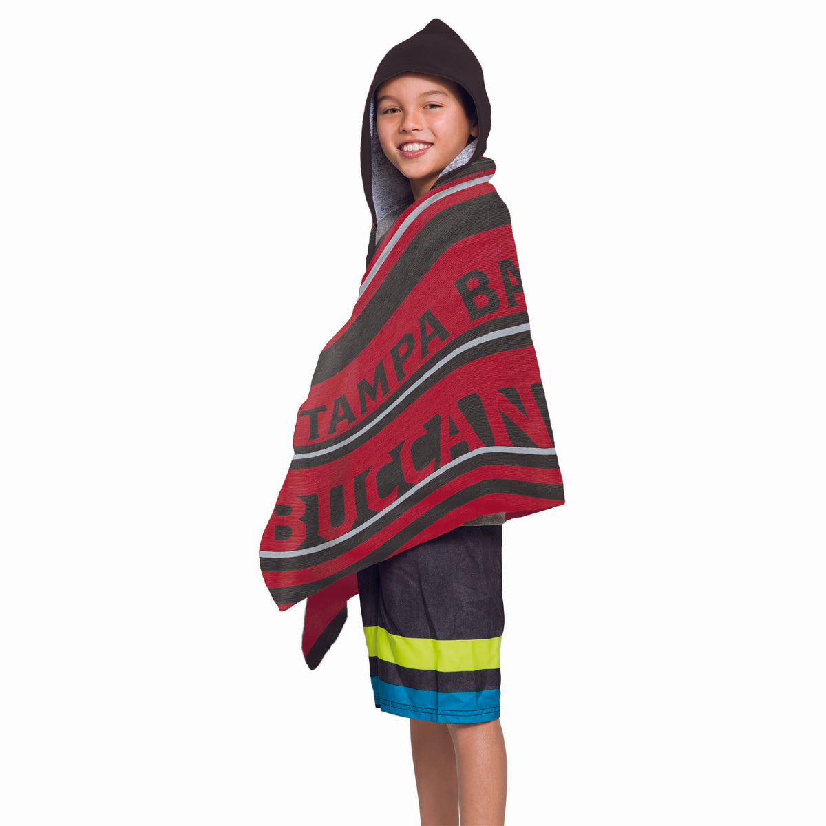 Nfl 606 Bucs - Juvy Hooded Towel, 22X51(D0102Hgjr3Y)