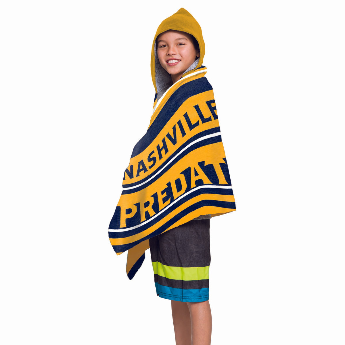 Nhl 606 Predators - Juvy Hooded Towel, 22X51(D0102Hgjrug)