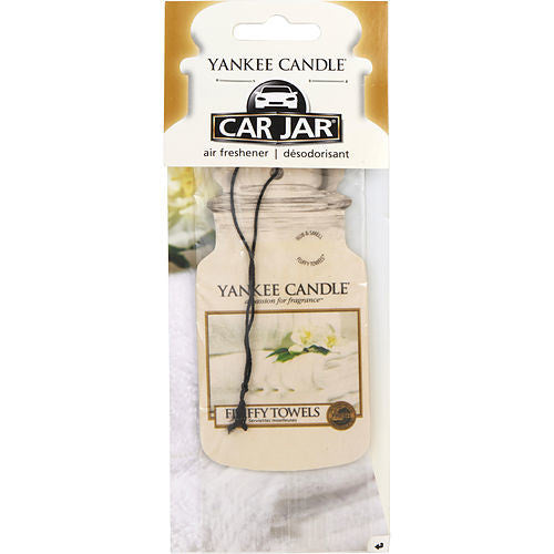 YANKEE CANDLE by Yankee Candle FLUFFY TOWELS CAR JAR AIR FRESHENER(D0102HH9KEX.)