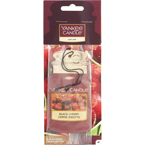 YANKEE CANDLE by Yankee Candle BLACK CHERRY CAR JAR AIR FRESHENER(D0102HH9KRJ.)