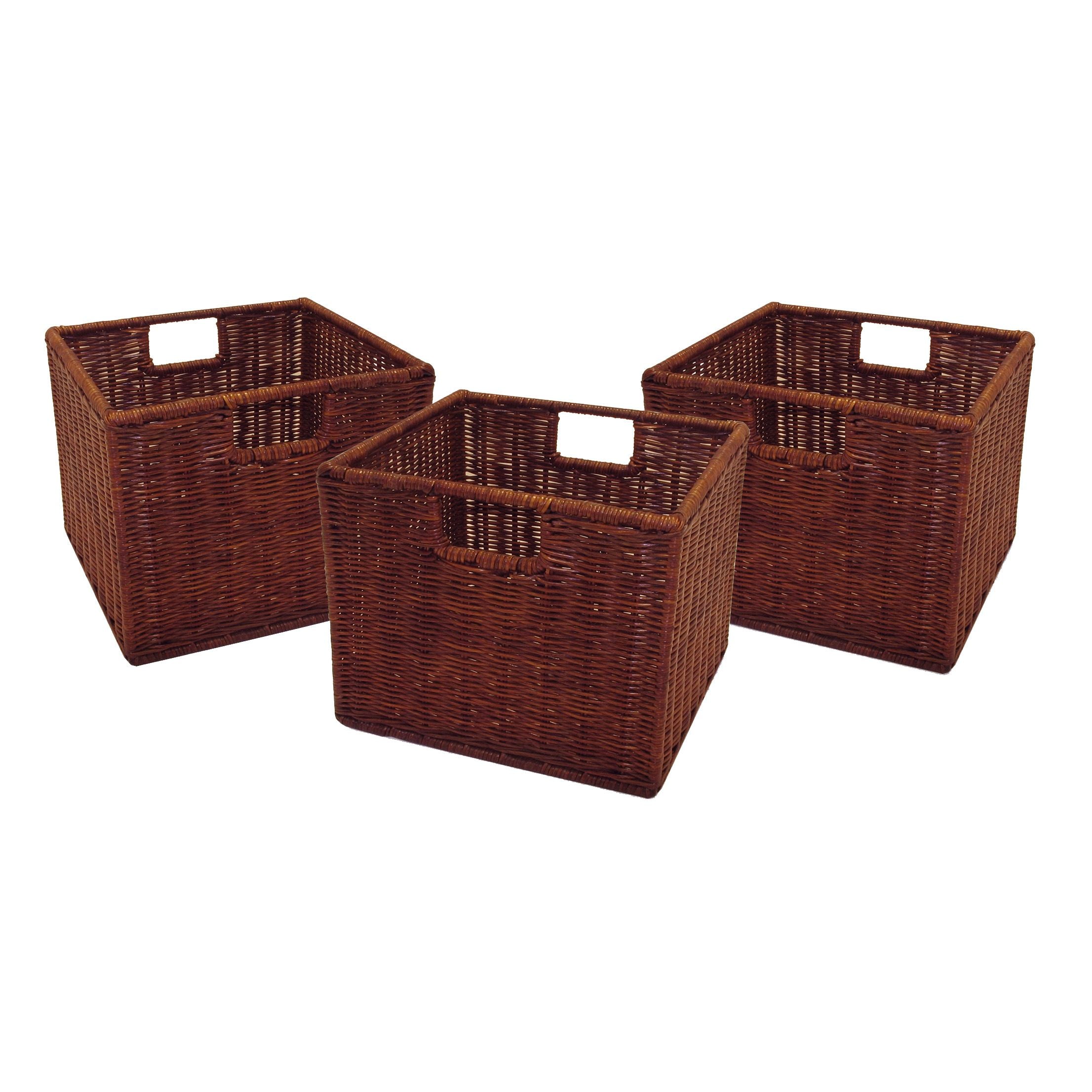 Leo Set of 3 Wired Baskets, Small(D0102HHZQPG.)