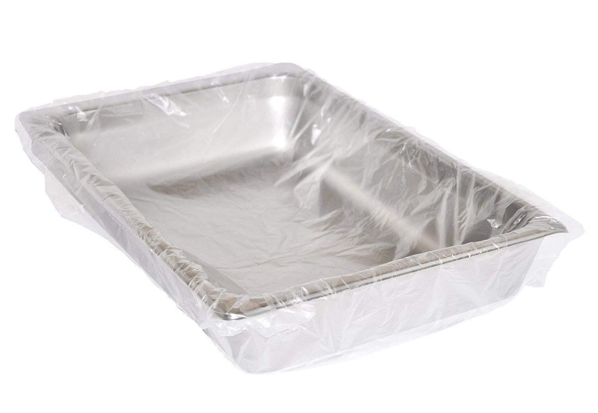 Pack Of 1600 Utility Bags On Rolls 18 X 30 Ultra Thin Flat Bags 18X30 Thickness 05 Mil Plastic Bag Rolls For Storing And Transpo