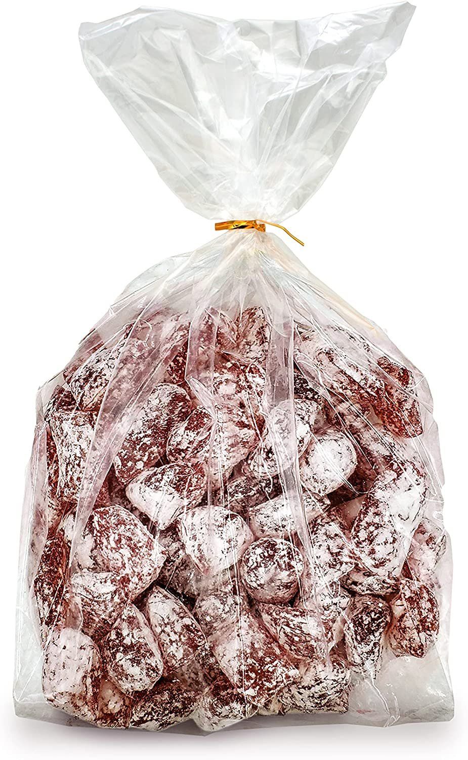 Pack of 1000 gusseted Poly Bags 4 x 2 x 8 clear Polyethylene Bags 4x2x8USDA approved 2 Mil Expandable Side gusset Bags Open Ende