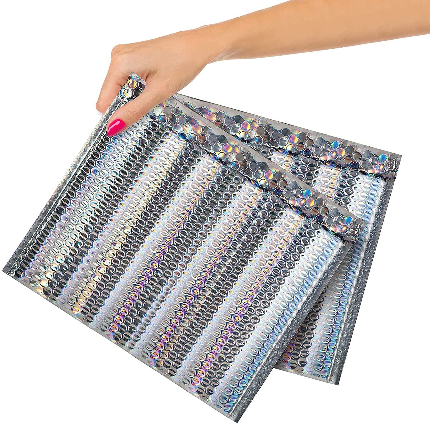 Die cut Zipper Bags 13 x 15 Pack of 500 clear Bags with Handles and 3 Inch Lip Waterproof Zip Poly Bags Reclosable Thick 3 Mil c