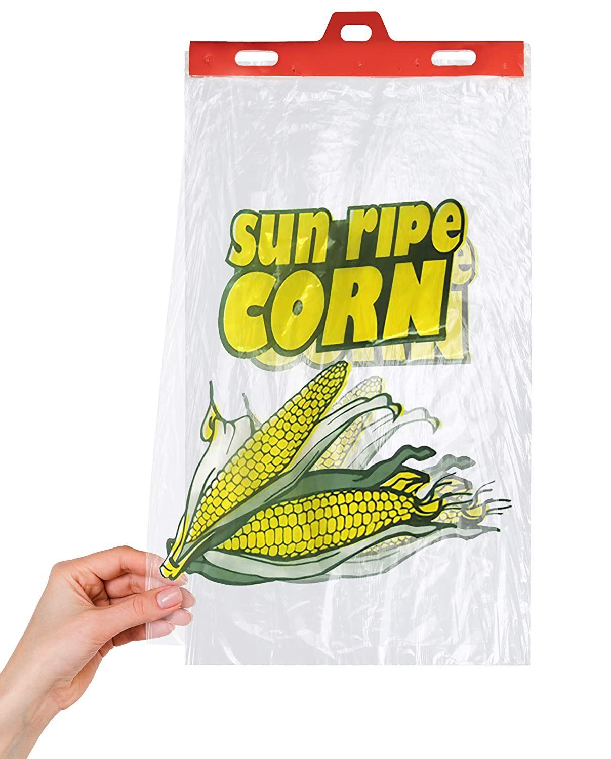 Pack of 2000 Low Density Produce Bags 12 x 17 + 2 LP Ultra Thin Polyethylene Bags on headers 12x17 Plastic Bags for Packing and 