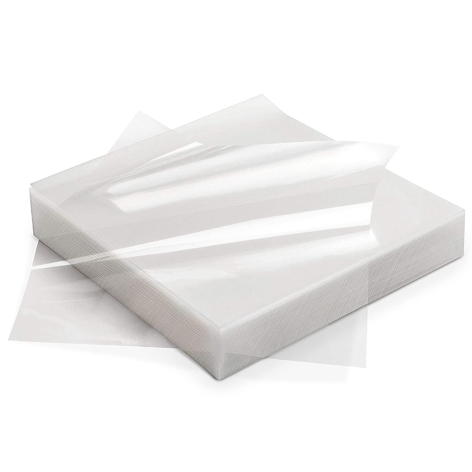 Pack of 1000 Bi-axially Oriented Poly Sheets 15 x 15 Plastic Deli and Bakery Wrap USDA Approved Ultra Thin 08 mil Food Wraping S