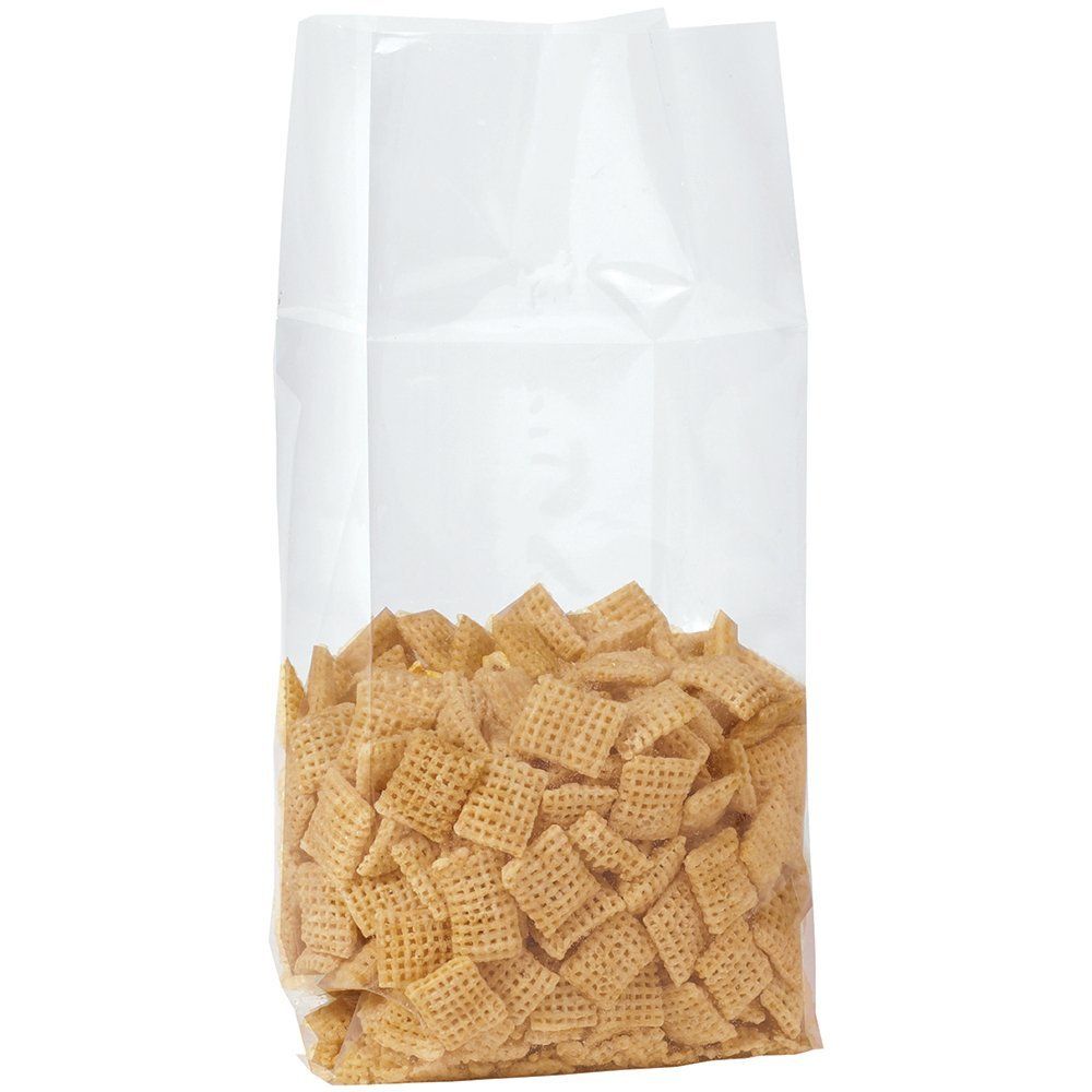 Pack of 1000 Flat Poly Bags 2 x 3 clear Polyethylene Bags 2x3 Thickness 4 mil Open Top Plastic Bags for Storing and Transporting