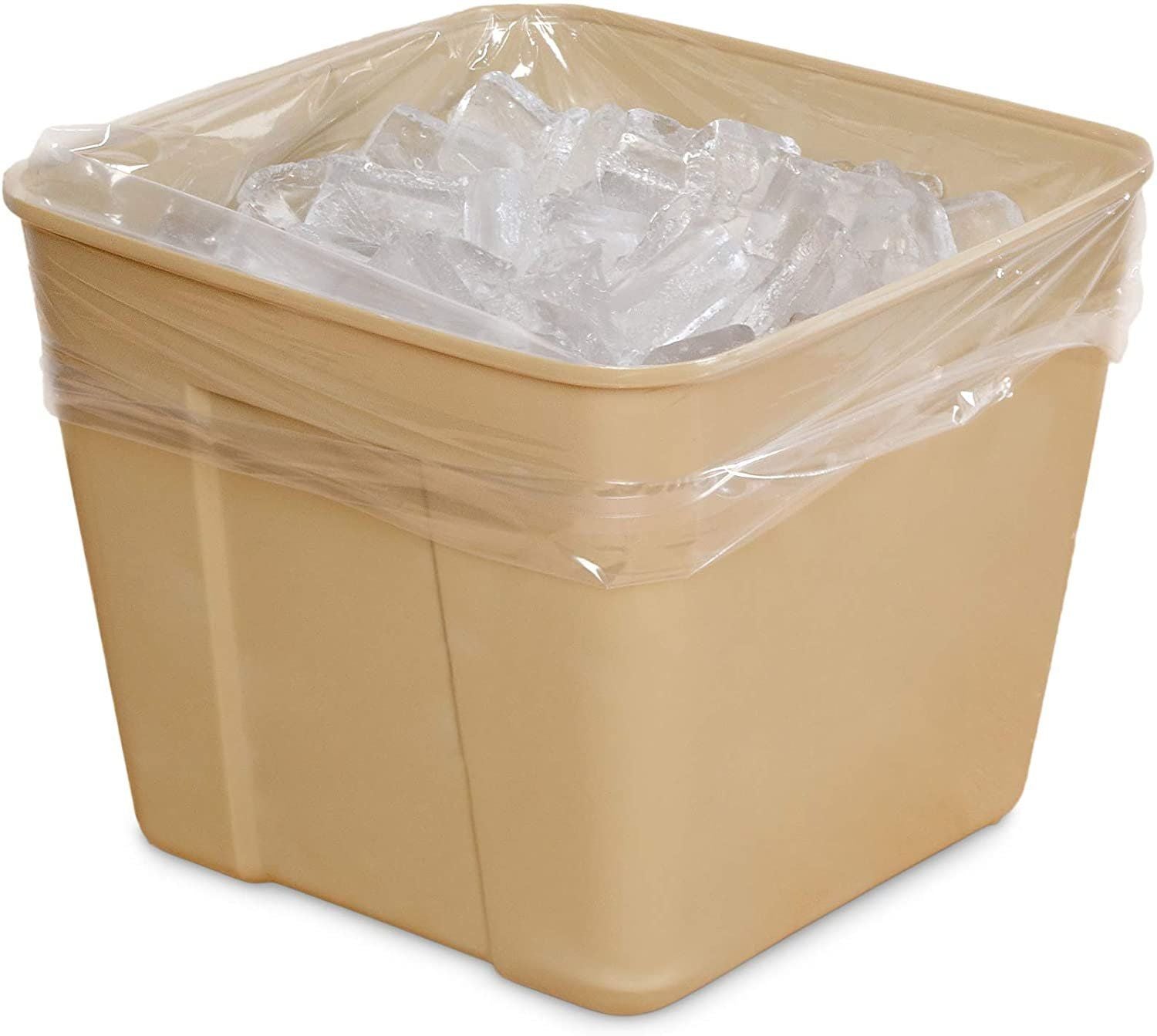Pack of 500 Respiratory Setup Bags 12 x 16 Low Density Polyethylene Drawstring Bags 12x16 Poly Bags for Transporting and Storage