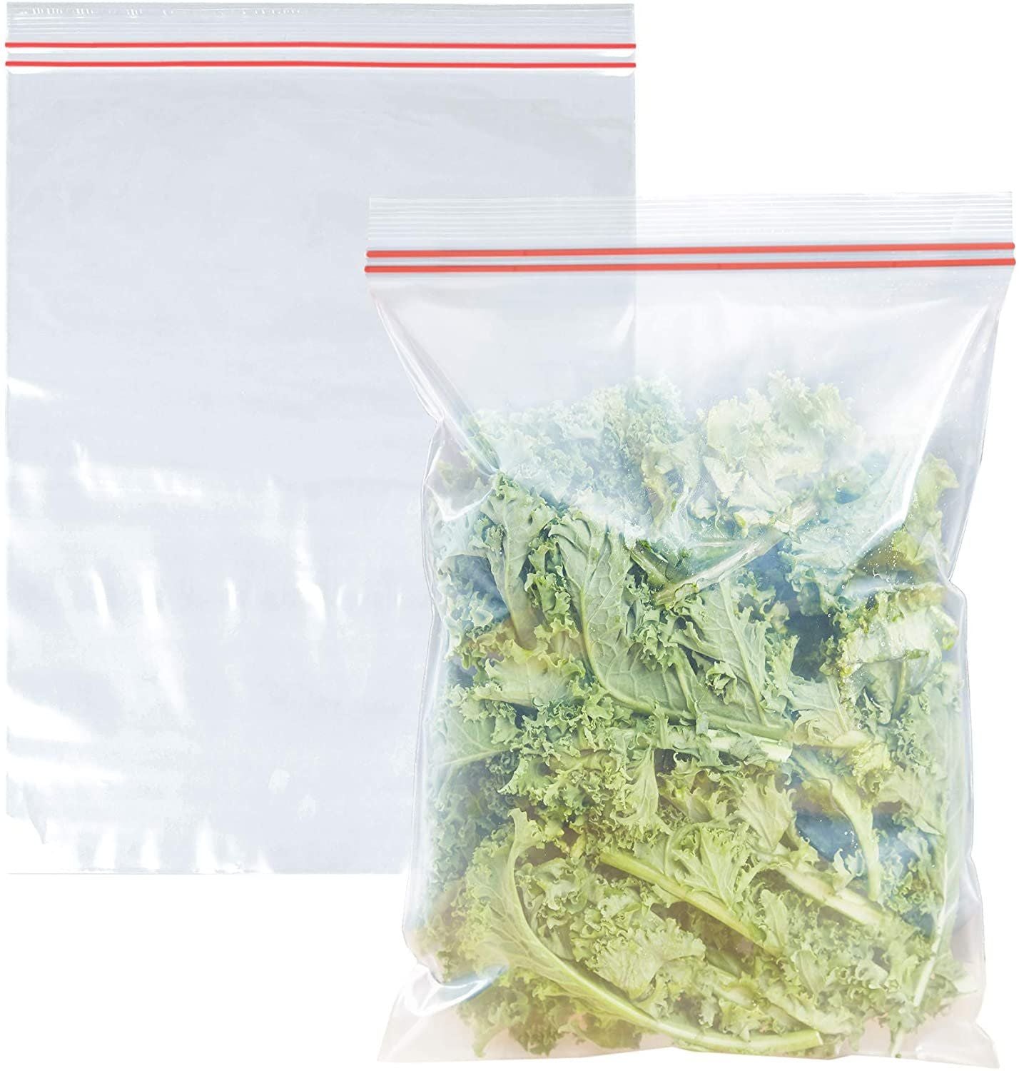 Resealable Plastic Bags 7 x 8 Pack of 1500 Plastic Jewelry Bags Durable Poly Zipper Bags with 27 Mil Thickness clear Zip Bags fo