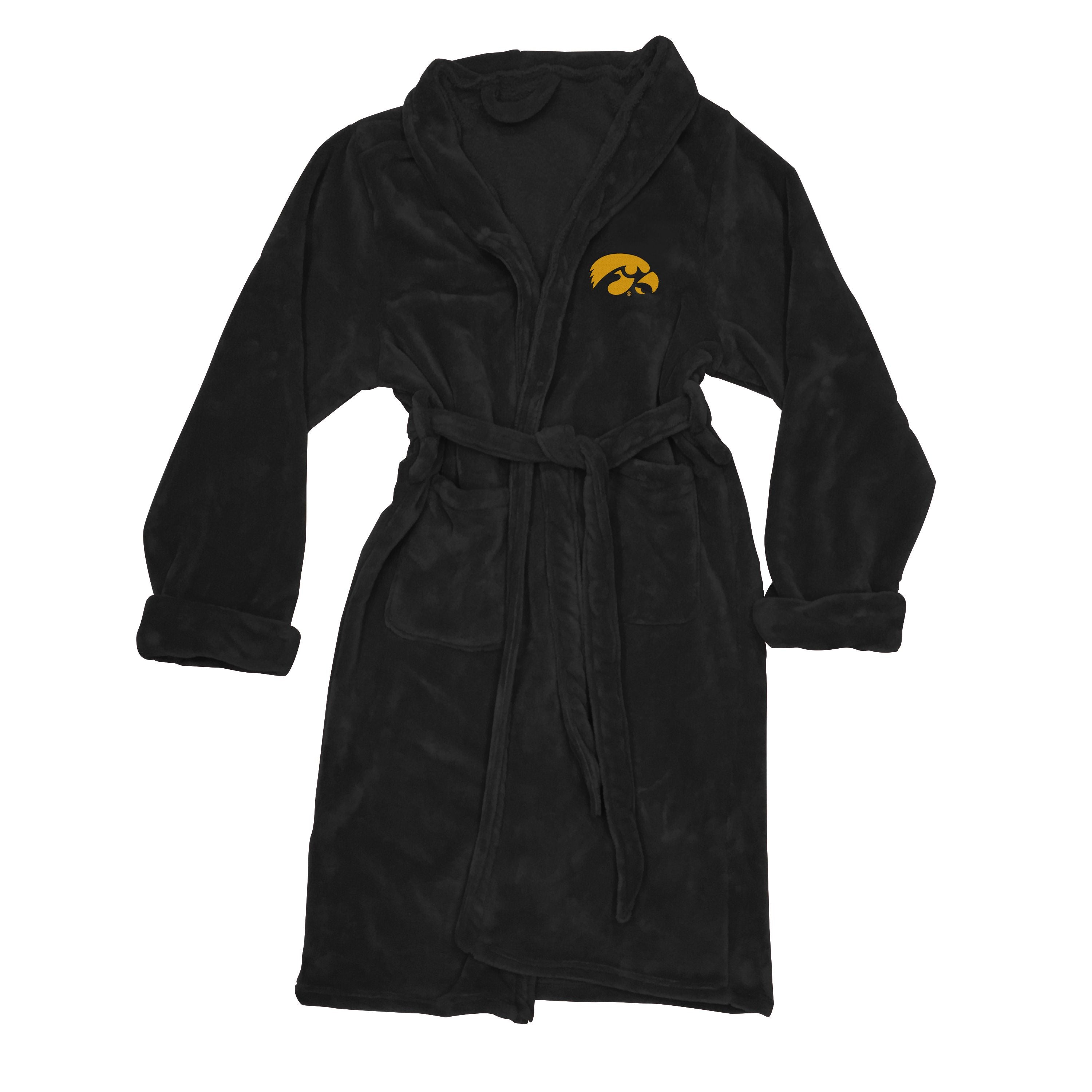 Iowa Official Collegiate Men'S L/Xl Silk Touch Bath Robe(D0102Hp31Ig.)