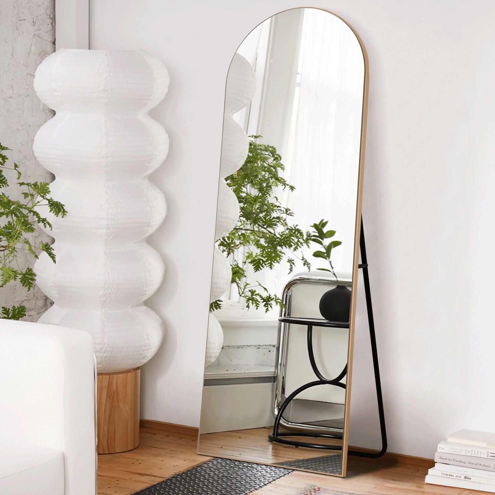 Chic Arch-top Full Length Mirror(D0102HPK7TV.)