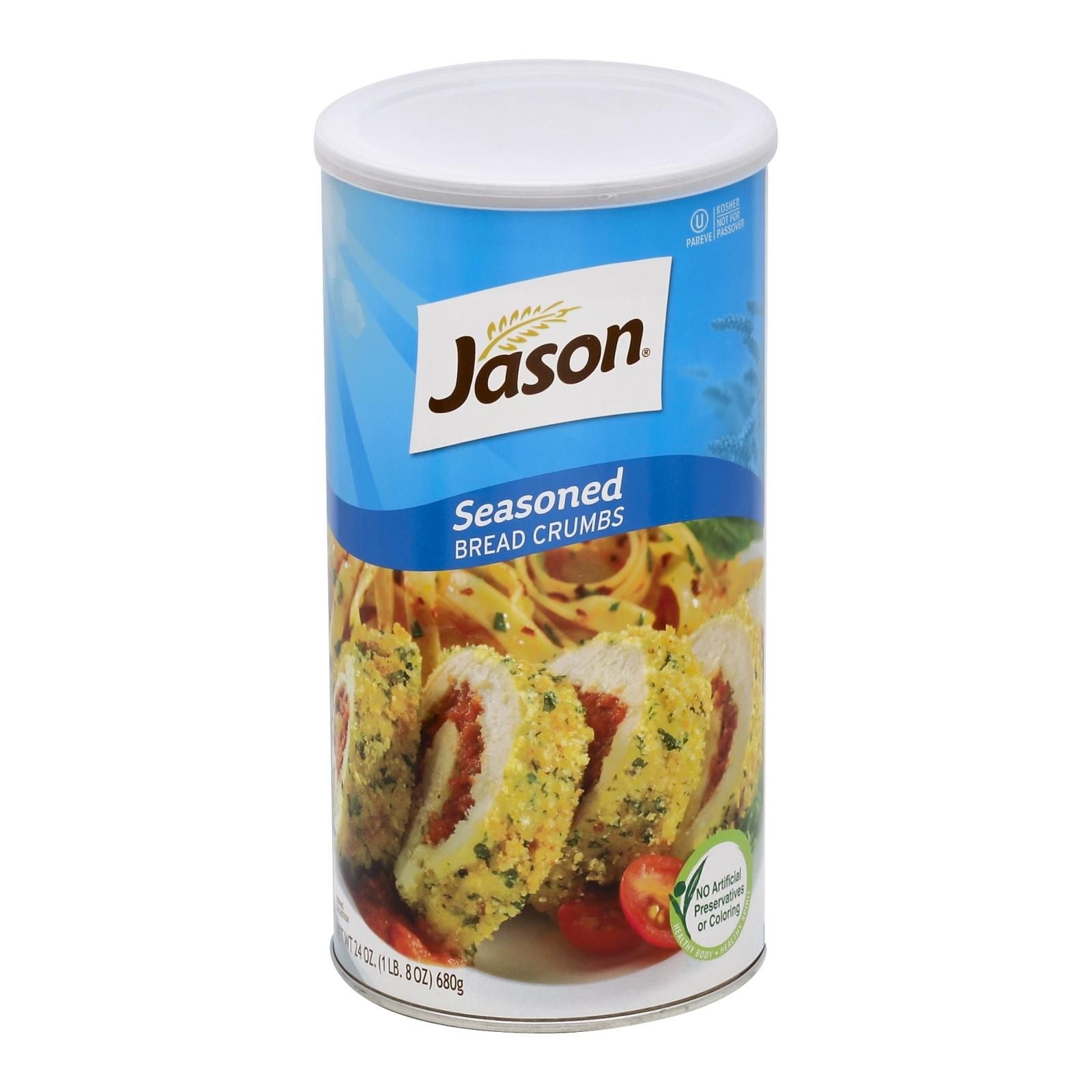 Jason Bread Crumbs - Flavored - Case Of 12 - 24 Oz.
