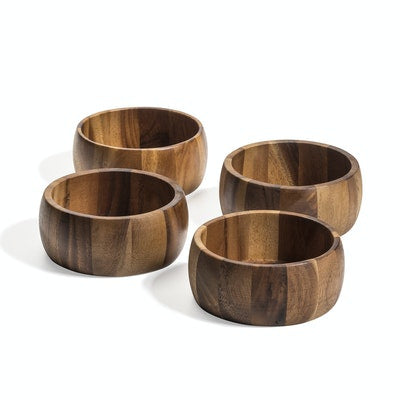 Individual Salad Bowl x 4(D0102HPWU97.)