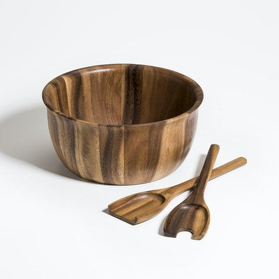 Large Salad Bowl with Servers(D0102HPWUIV.)