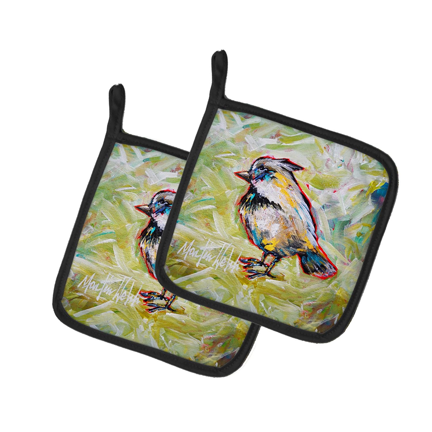 Be Blinkin Pair of Pot Holders Kitchen Heat Resistant Pot Holders Sets Oven Hot Pads for Cooking Baking BBQ, 7 1/2 x 7 1/2