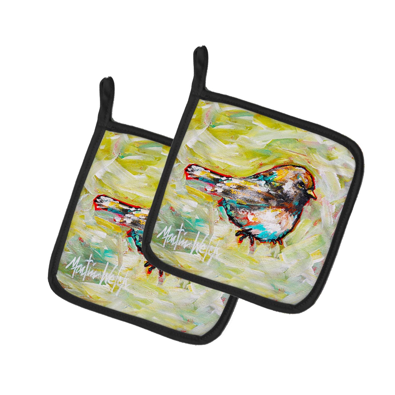 Be Winkin Pair of Pot Holders Kitchen Heat Resistant Pot Holders Sets Oven Hot Pads for Cooking Baking BBQ, 7 1/2 x 7 1/2
