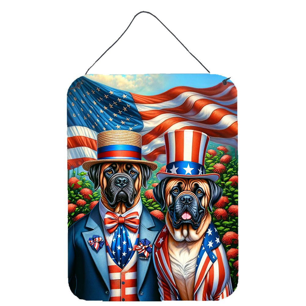 NEW All American Mastiff Wall or Door Hanging Prints Aluminum Metal Sign Kitchen Wall Bar Bathroom Plaque Home Decor Front Door 