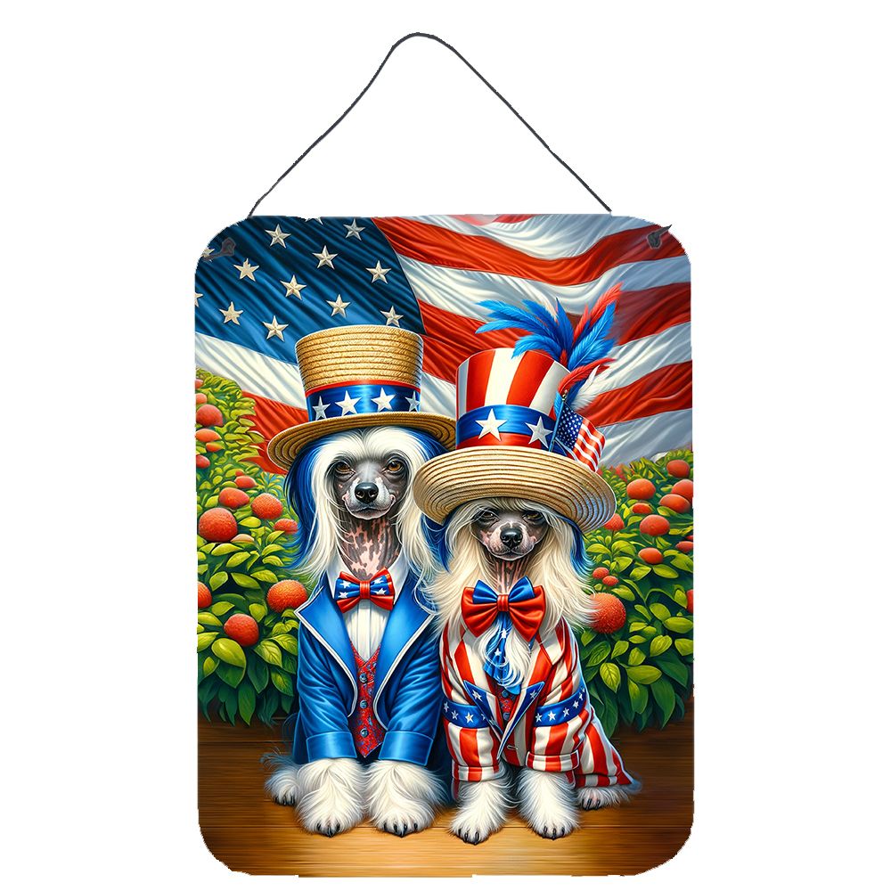 NEW All American Chinese Crested Wall or Door Hanging Prints Aluminum Metal Sign Kitchen Wall Bar Bathroom Plaque Home Decor Fro