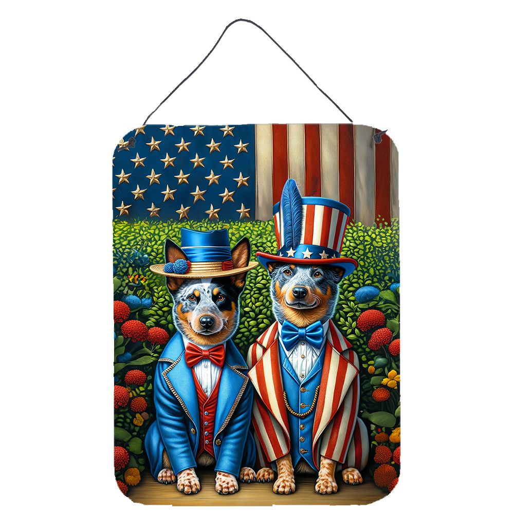 NEW All American Australian Cattle Dog Wall or Door Hanging Prints Aluminum Metal Sign Kitchen Wall Bar Bathroom Plaque Home Dec