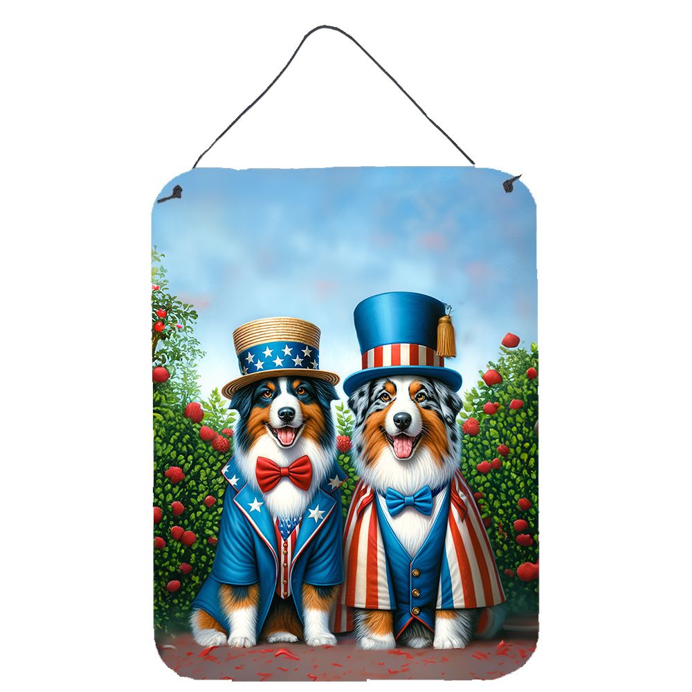NEW All American Australian Shepherd Wall or Door Hanging Prints Aluminum Metal Sign Kitchen Wall Bar Bathroom Plaque Home Decor